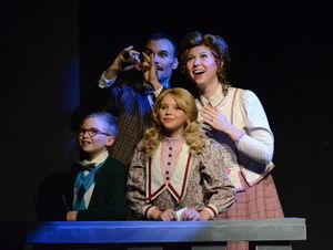 Jamie Parnell, Beatrice Crosbie, Aaron McCaskill, Julianne Creed Photo