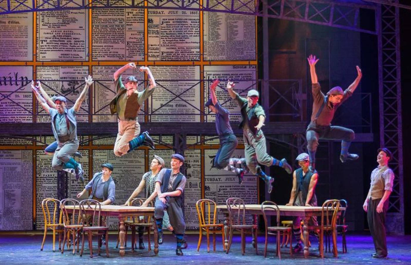 Review: Lively New Production of NEWSIES Carries the Banner in La Mirada Review: Lively New Production of NEWSIES Carries the Banner in La Mirada Image