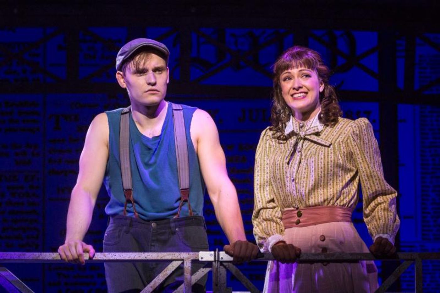 Review: Lively New Production of NEWSIES Carries the Banner in La Mirada  Image