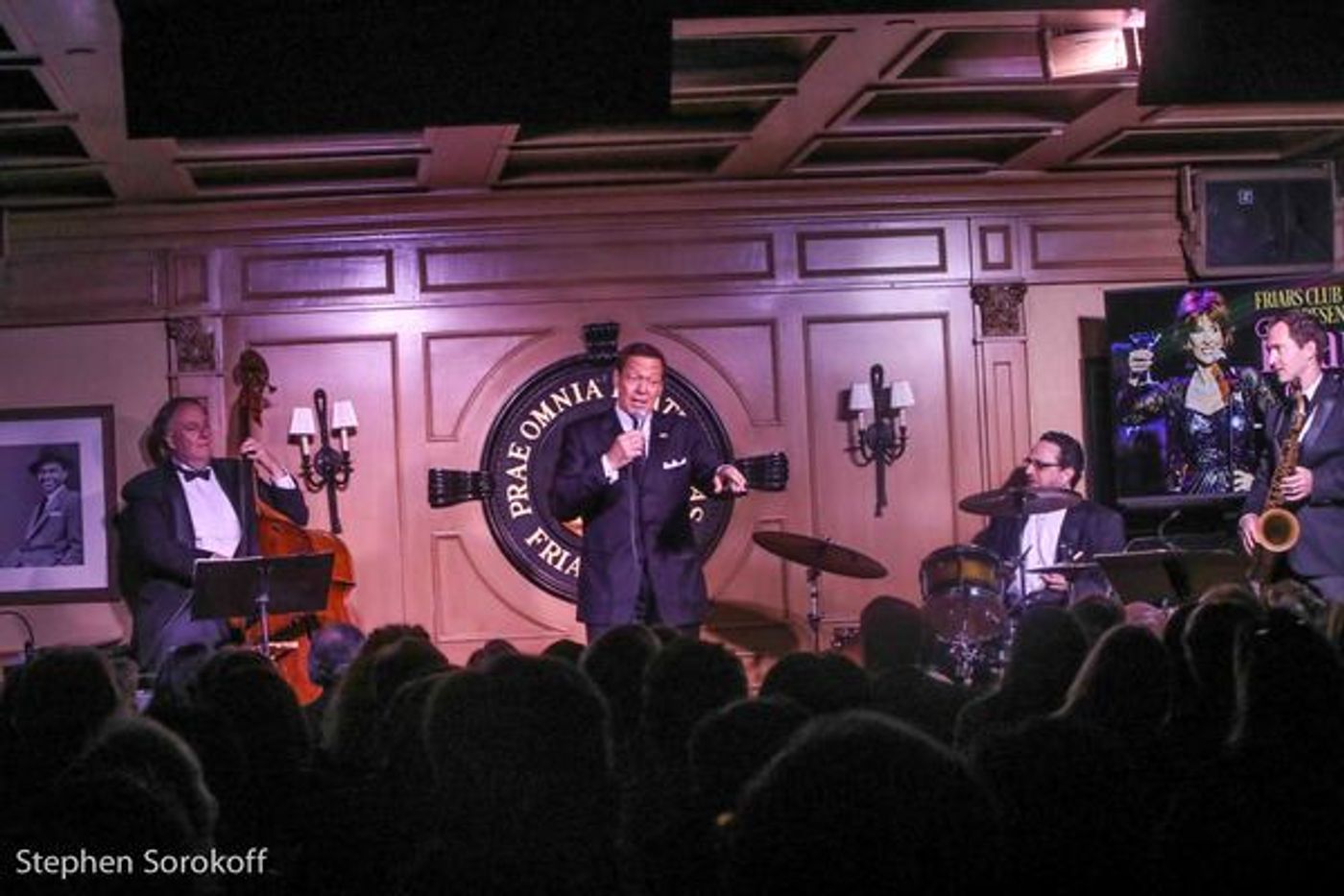 Photo Coverage: 'And Now Direct From the Bar...' The Friars Toast Deana Martin  Image