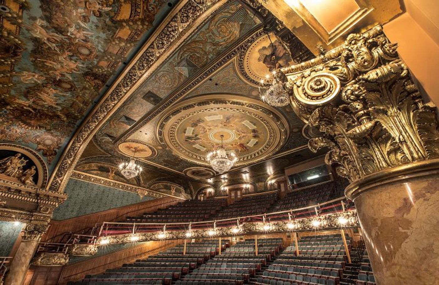 Photo Flash: First Look at the Refurbished Emerson Colonial Theatre, Future Home to Broadway-Bound MOULIN ROUGE! Photo Flash: First Look at the Refurbished Emerson Colonial Theatre, Future Home to Broadway-Bound MOULIN ROUGE! Image