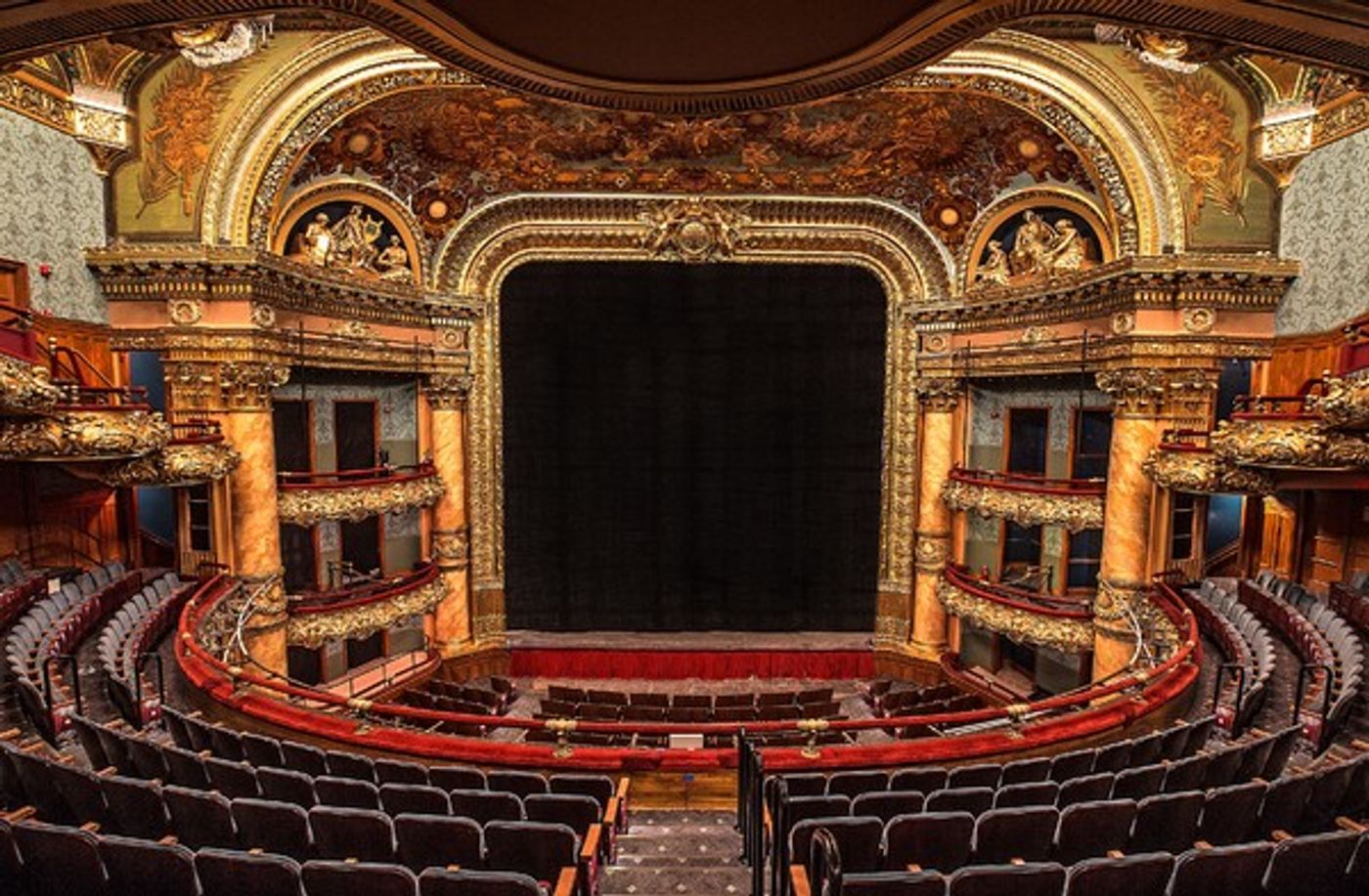 Photo Flash: First Look at the Refurbished Emerson Colonial Theatre, Future Home to Broadway-Bound MOULIN ROUGE! Photo Flash: First Look at the Refurbished Emerson Colonial Theatre, Future Home to Broadway-Bound MOULIN ROUGE! Image
