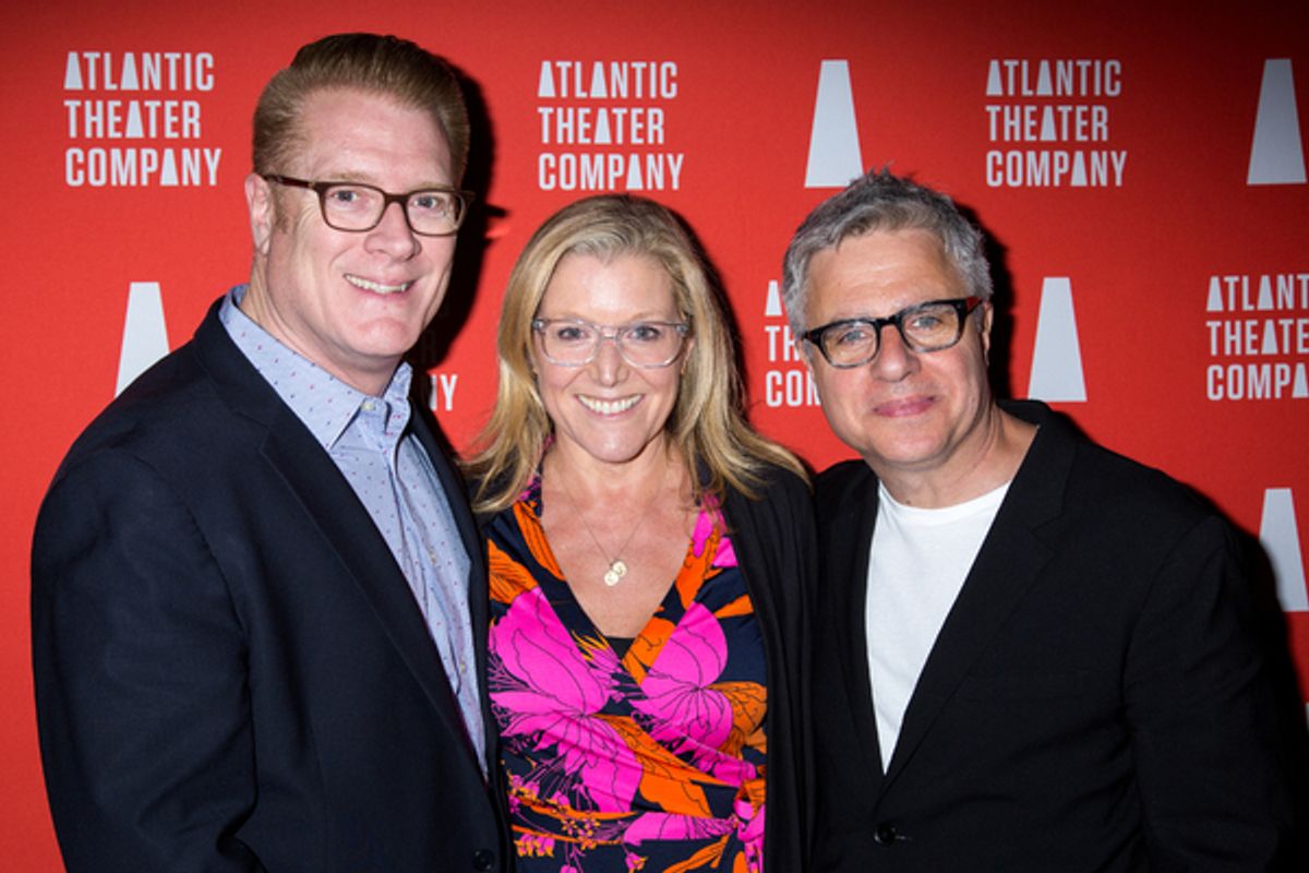 Jeffory Lawson, Mary McCann, Neil Pepe at 