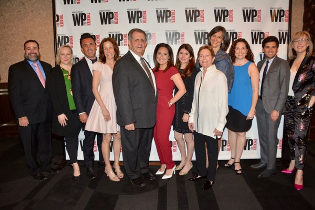 WP Theatre's Board of Directors-Michael Sag, Lisa Timmel, Aaron Pierce, Margie Weingarten, Stephen M. Rosenberg, Jenna Segal, Laura Beinner, Nancy Schmidt, Sandy Ashendorf, Jessica R Jensen, David Manella and Lisa McNulty at 