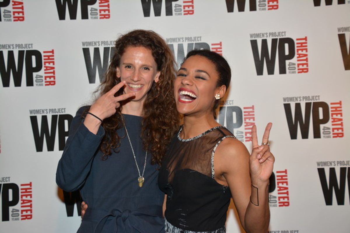 Zoe Sarnak and Ariana DeBose at 