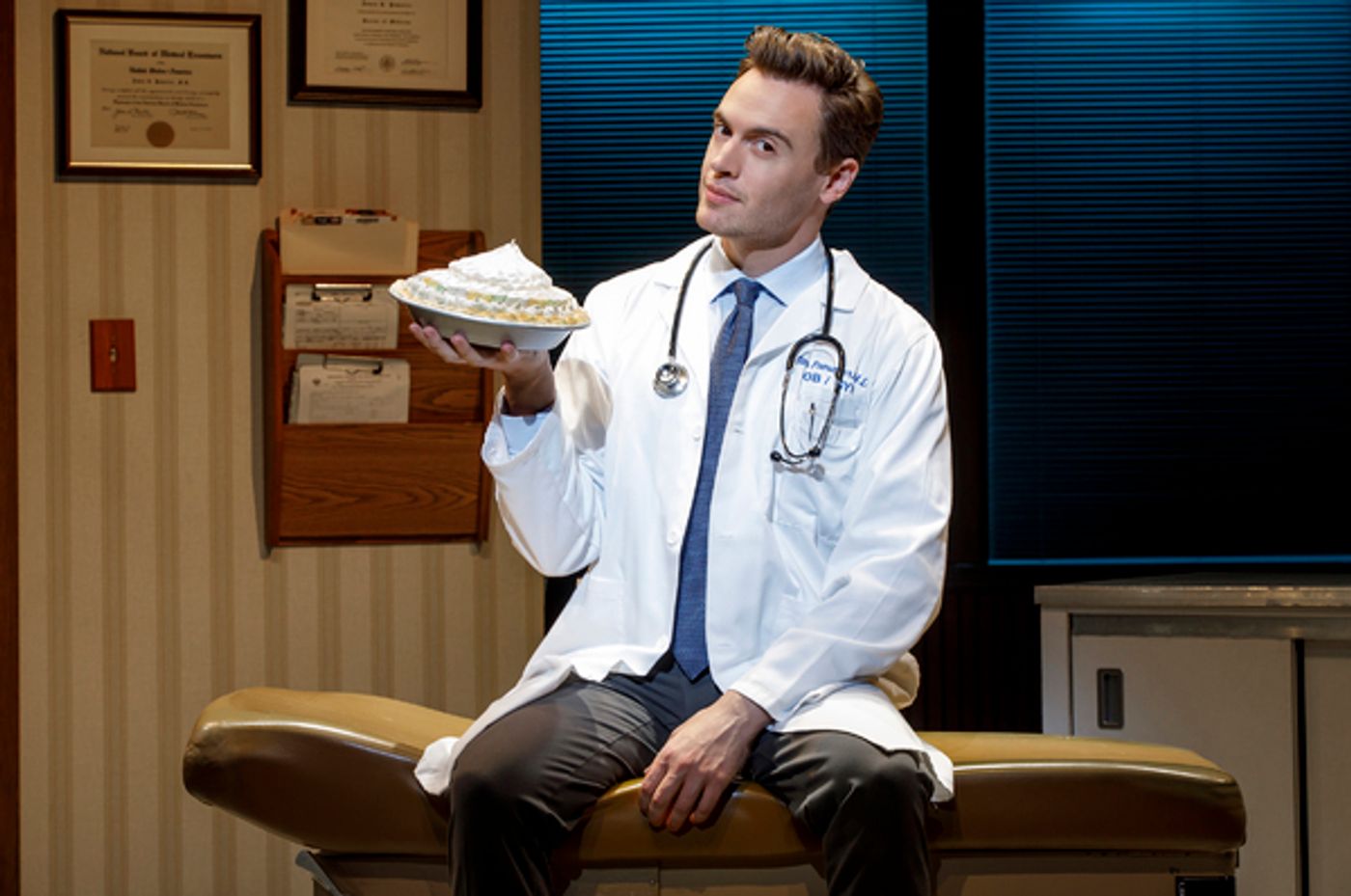 Photo Flash: First Look at WAITRESS' New Dr. Pomatter, Erich Bergen!  Image