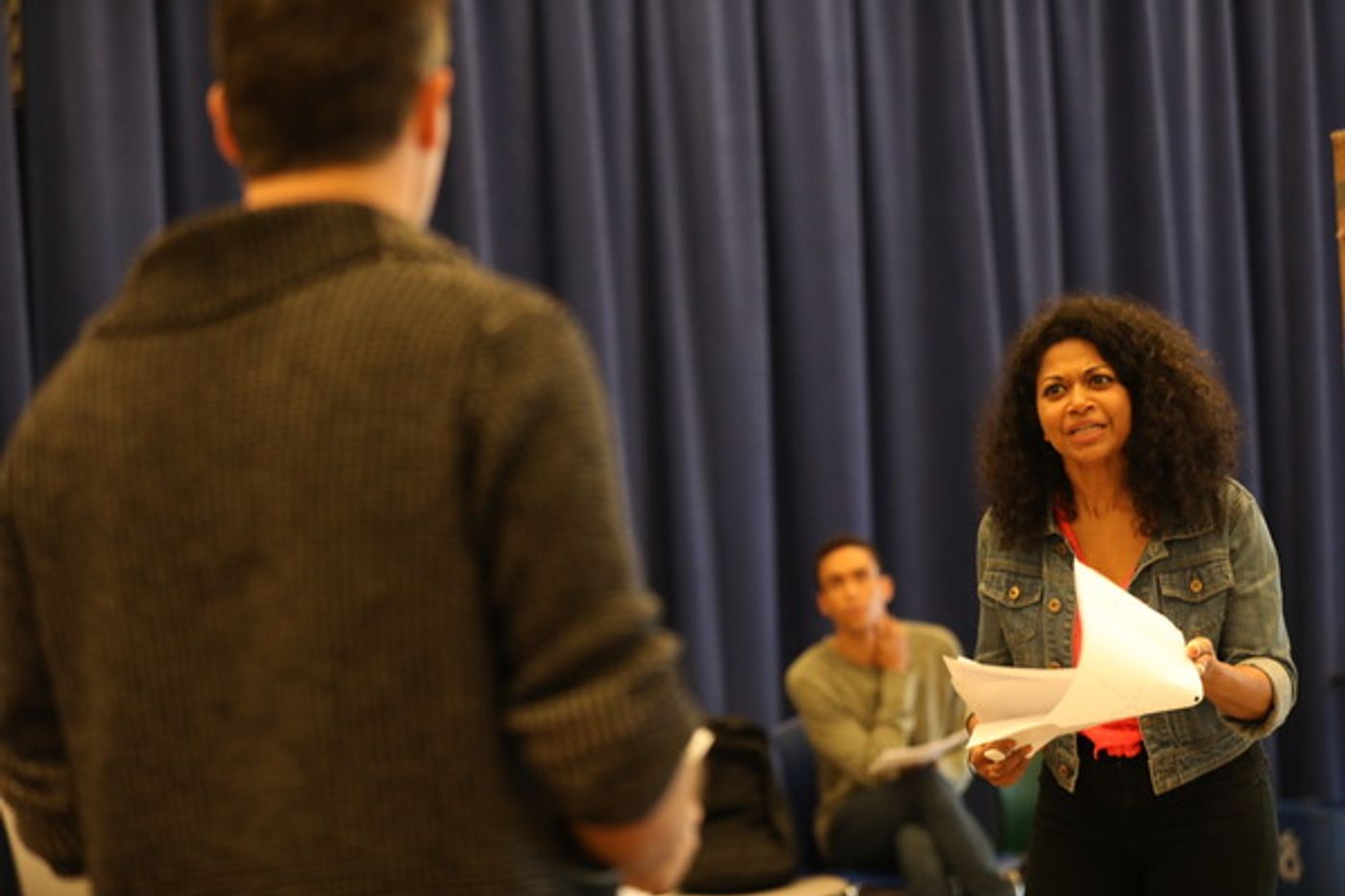 Photo Flash: In Rehearsal with The Public's FIRE IN DREAMLAND Photo Flash: In Rehearsal with The Public's FIRE IN DREAMLAND Image