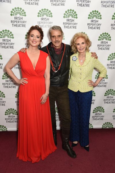 Melissa Errico, Jeremy Irons, and Honoree Tina Santi Flaherty Photo