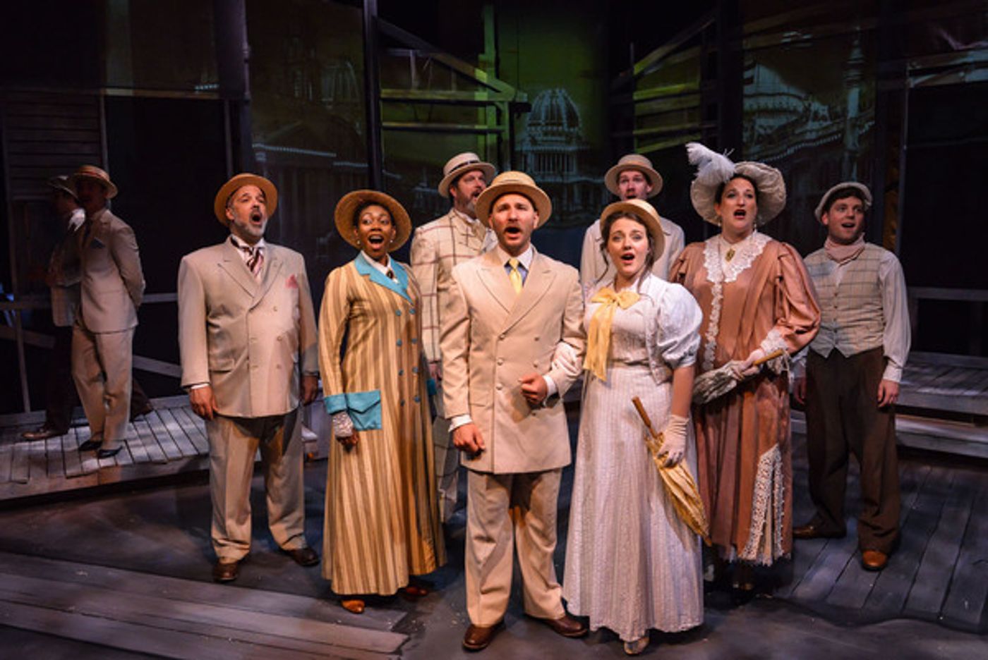 Photo Flash: First Look at Lost and Found Productions' BURNHAM'S DREAM: THE WHITE CITY Photo Flash: First Look at Lost and Found Productions' BURNHAM'S DREAM: THE WHITE CITY Image