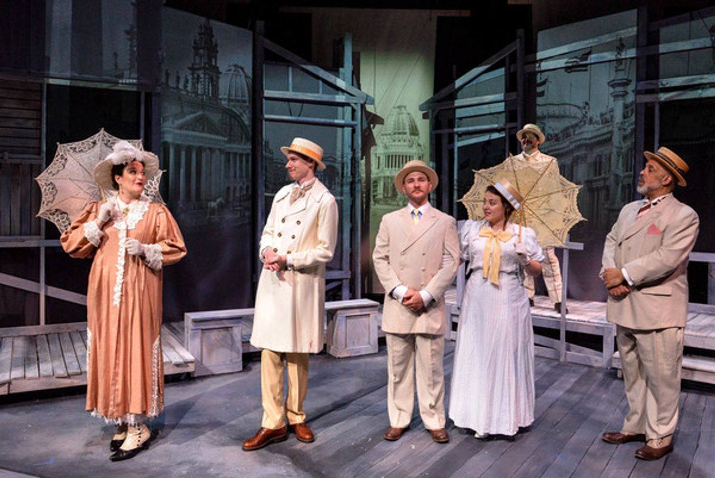 Photo Flash: First Look at Lost and Found Productions' BURNHAM'S DREAM: THE WHITE CITY Photo Flash: First Look at Lost and Found Productions' BURNHAM'S DREAM: THE WHITE CITY Image