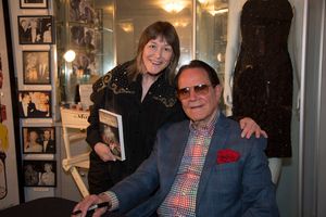 Comedienne and Deadwood star, Geri Jewel, and Rich Little @ BroadwayWorld Comedienne and Deadwood star, Geri Jewel, and Rich Little Photo