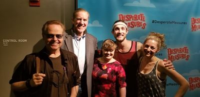 Gary Marachek, Nick Wyman, Jamie Brewer, Conor Ryan and Lauren Molina
 Photo