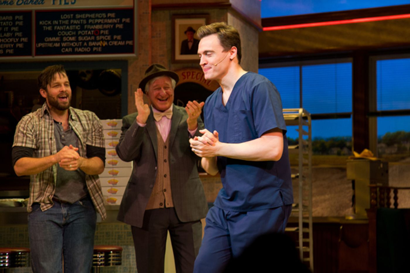 Photo Coverage: Erich Bergen Takes His First Bows In WAITRESS  Image
