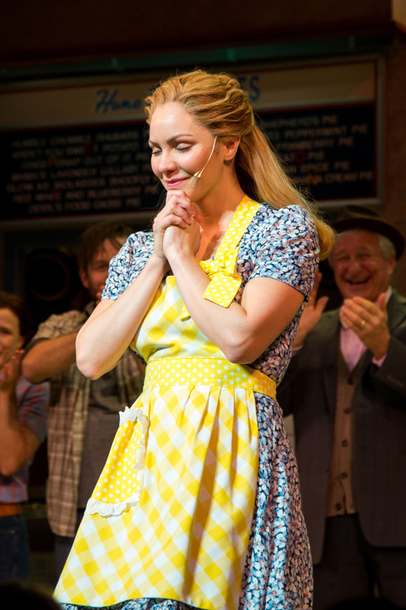Photo Coverage: Erich Bergen Takes His First Bows In WAITRESS  Image