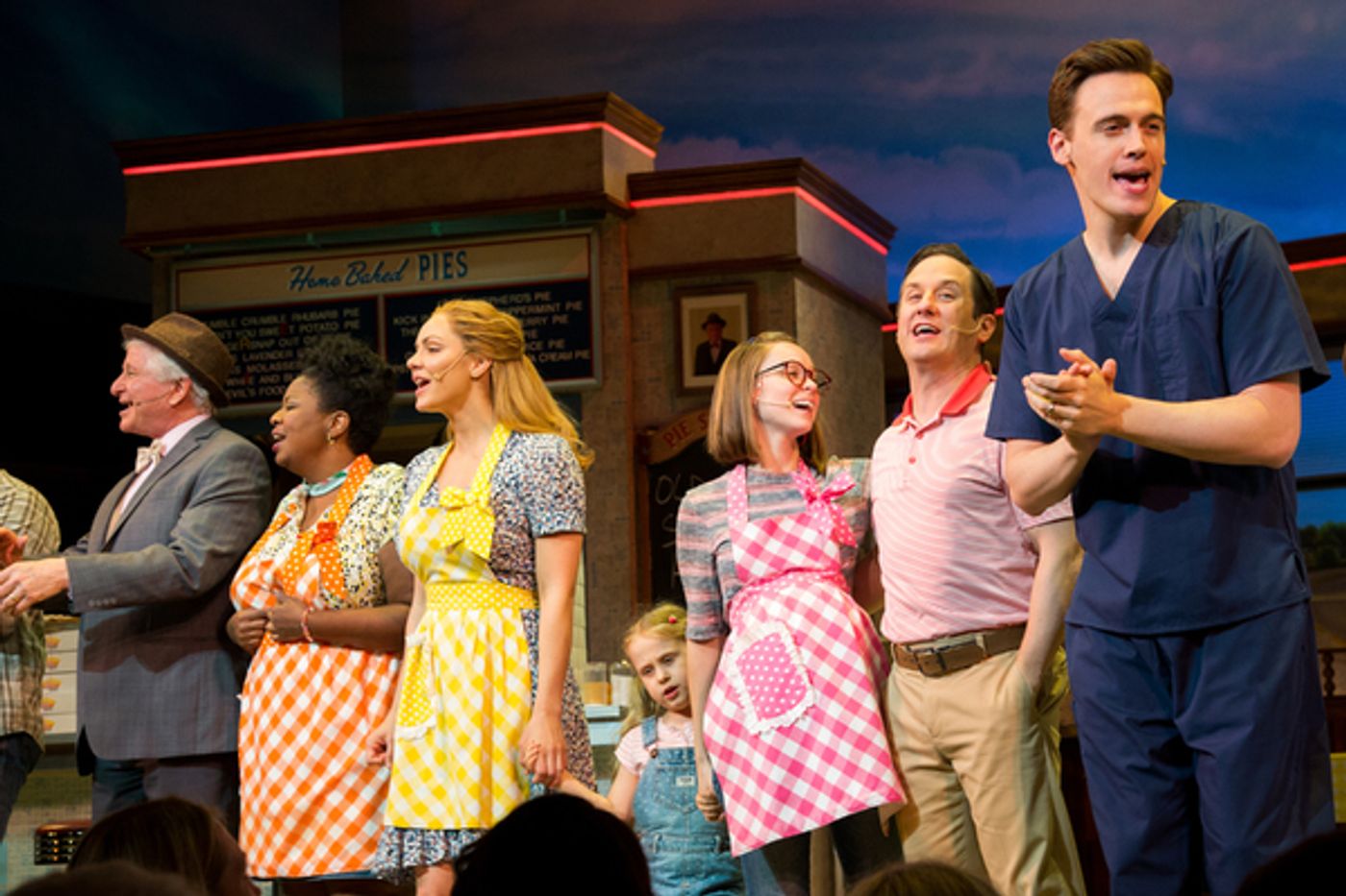 Photo Coverage: Erich Bergen Takes His First Bows In WAITRESS  Image