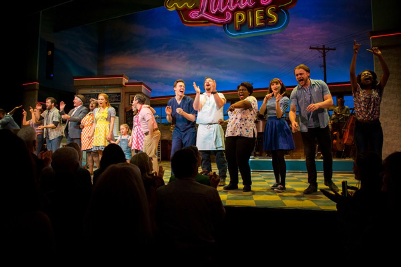Photo Coverage: Erich Bergen Takes His First Bows In WAITRESS  Image