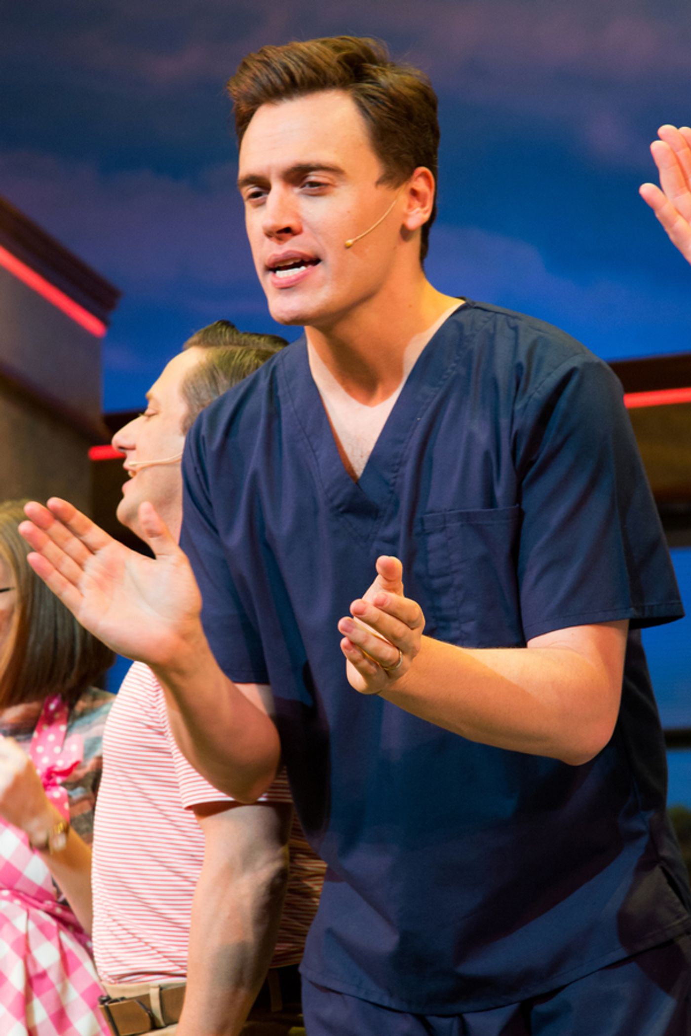 Photo Coverage: Erich Bergen Takes His First Bows In WAITRESS  Image