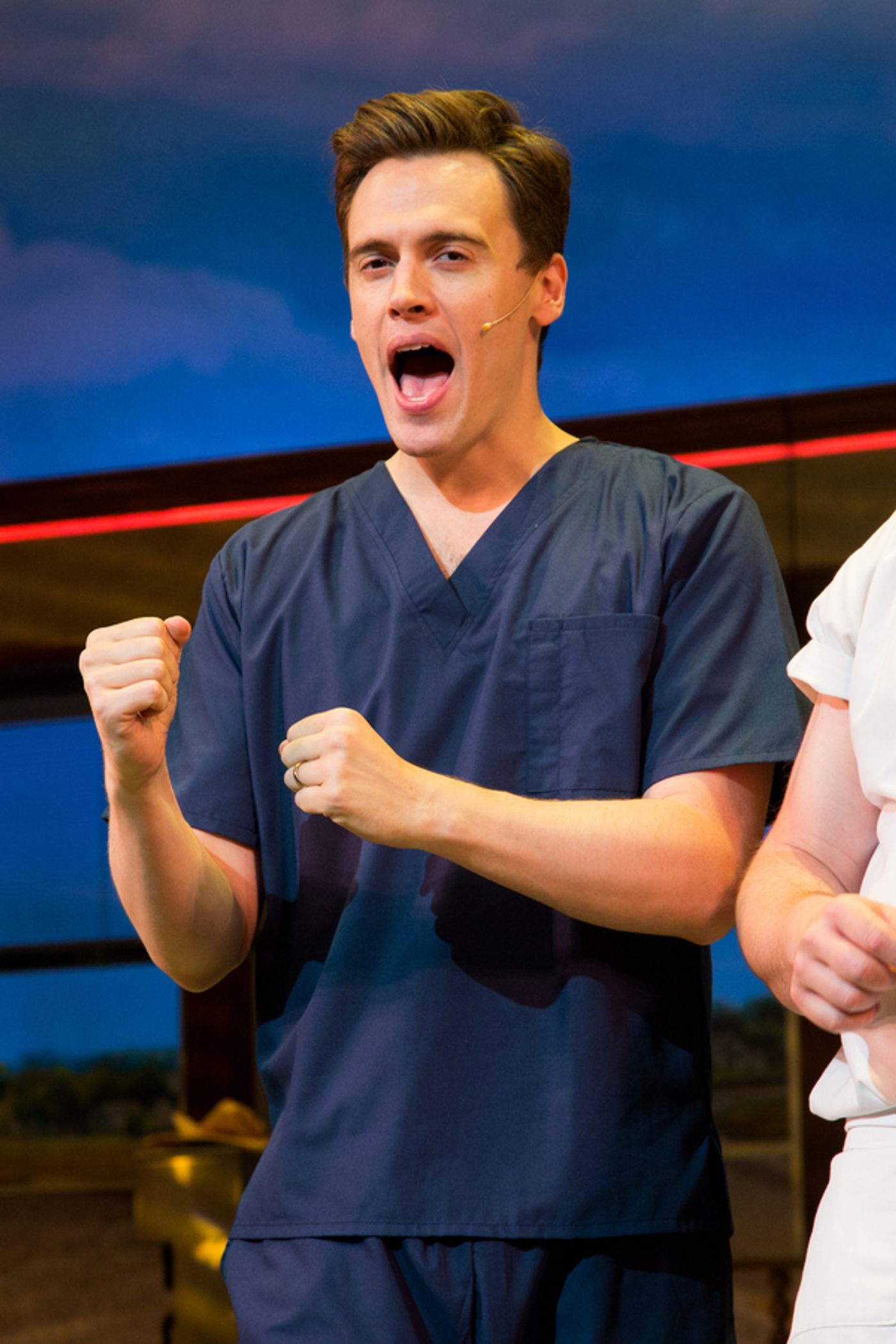 Photo Coverage: Erich Bergen Takes His First Bows In WAITRESS  Image