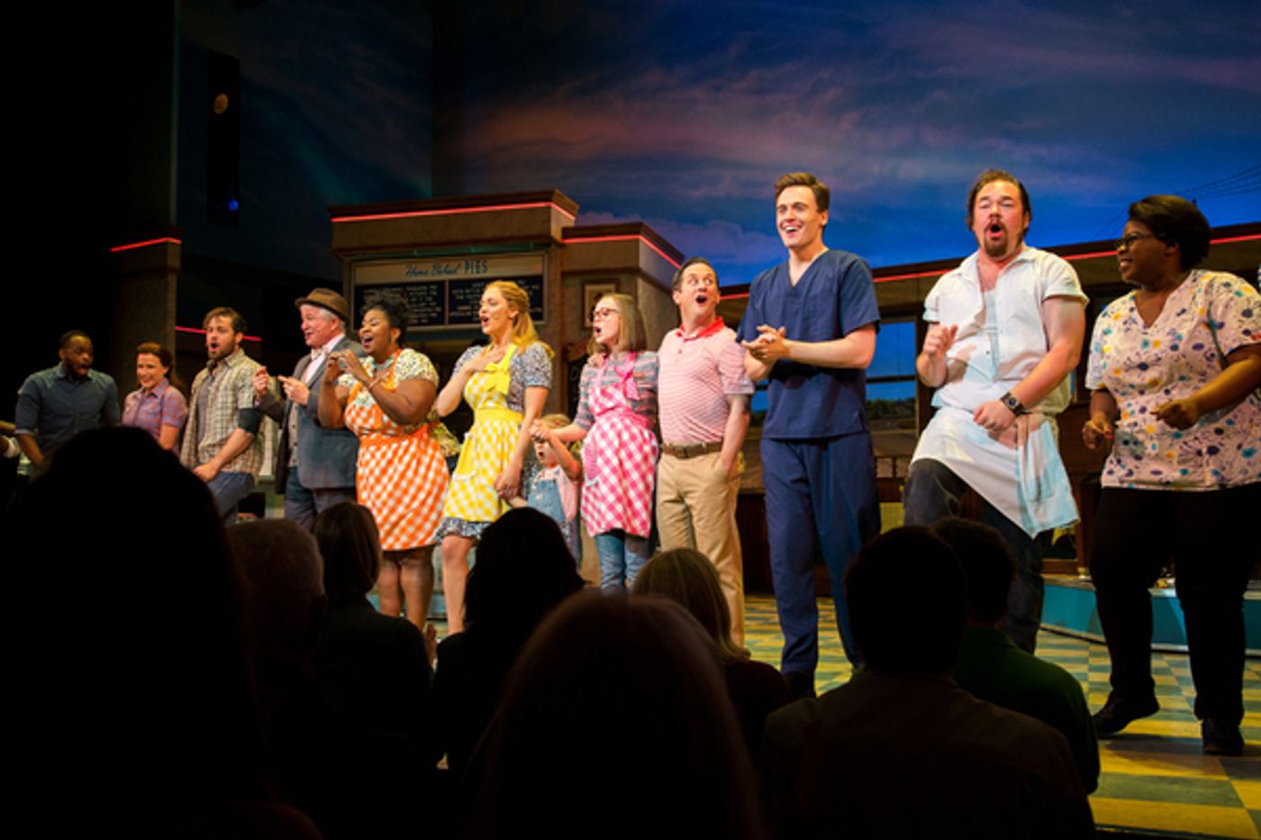 Photo Coverage: Erich Bergen Takes His First Bows In WAITRESS  Image