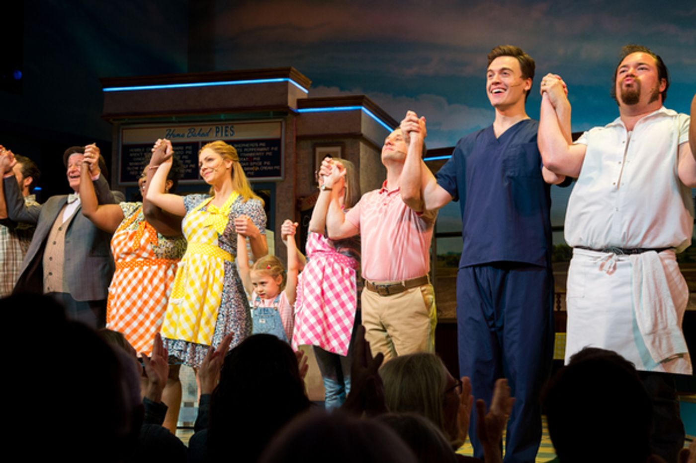 Photo Coverage: Erich Bergen Takes His First Bows In WAITRESS  Image