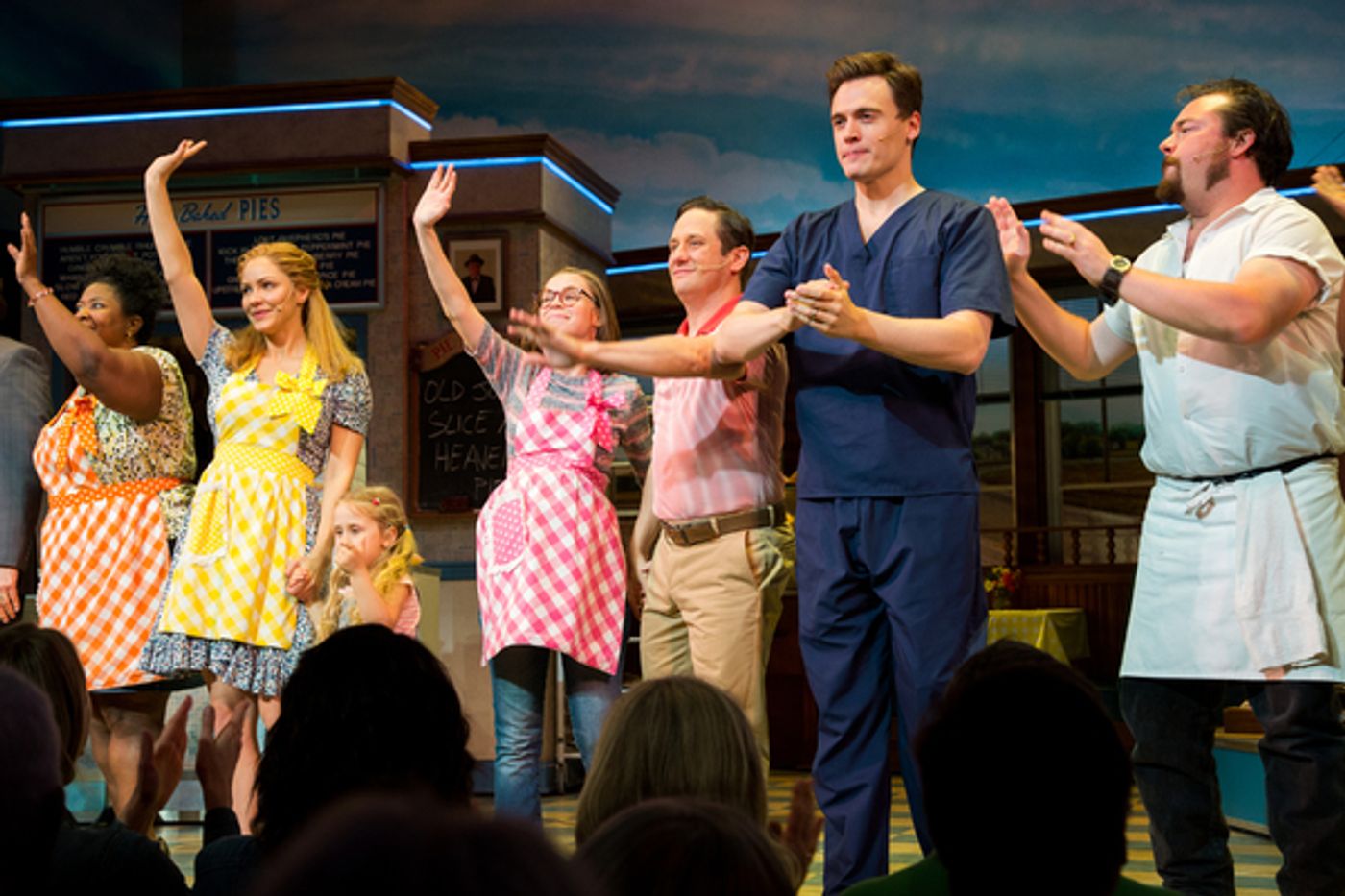 Photo Coverage: Erich Bergen Takes His First Bows In WAITRESS  Image