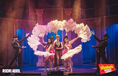 Marcela Paoli en el numero Folies Bergere Photo