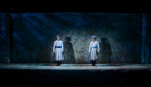 Omar Metwally (Humayun) and Arian Moayed (Babur) Photo