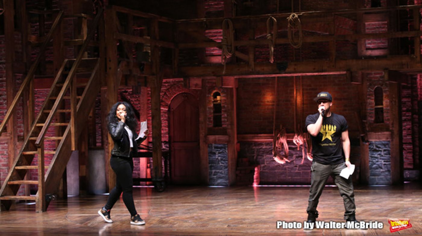 Photo Coverage: HAMILTON Cast Holds a Jamming #EduHAM Session  Image