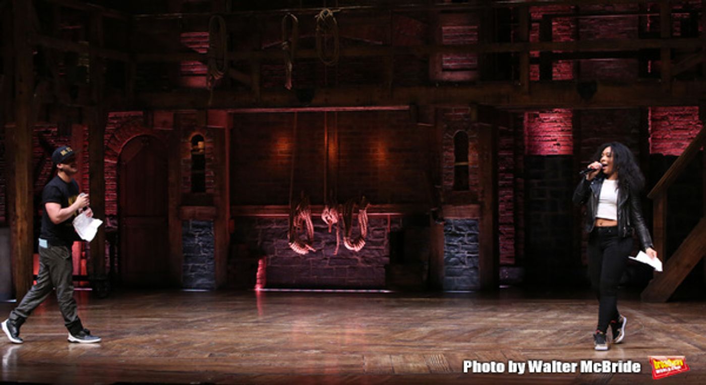 Photo Coverage: HAMILTON Cast Holds a Jamming #EduHAM Session  Image