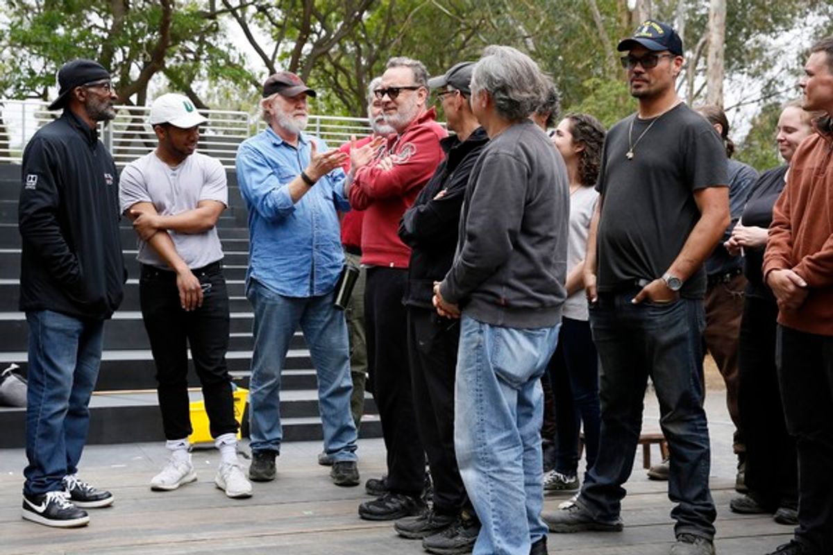 Harry  Groener,  Tom  Hanks  at 