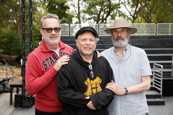 Tom  Hanks,  Ben  Donenberg,  Director  Daniel  Sullivan Photo