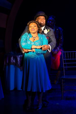Helen Marla White and DeMone in AINâ€™T MISBEHAVINâ€™ The Fats Waller Music Photo