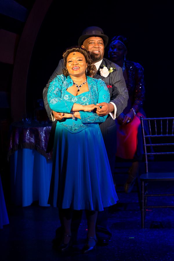 Helen Marla White and DeMone in AINâ€™T MISBEHAVINâ€™ The Fats Waller Music Photo