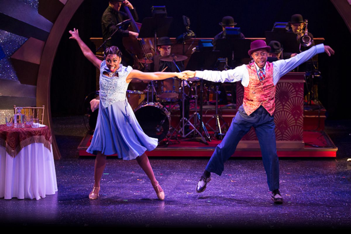 NaTonia MonÃ©t and Jeffrey Eugene Johnson in AINâ€™T MISBEHAVINâ€™ The Fats Waller Musical Show playing at Theatre By The Sea thru June 17, 2018. Photos by Steven Richard Photography.
 at 