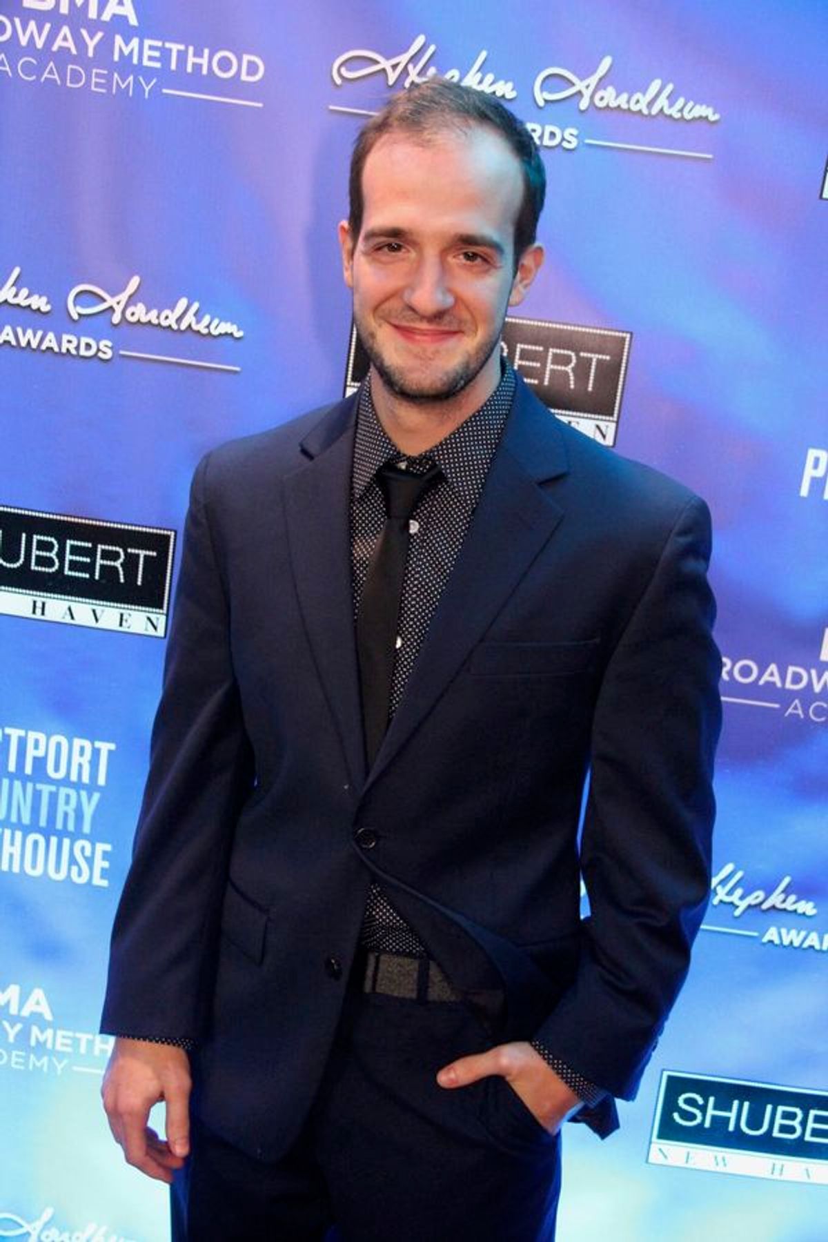 Evan Kazprzak at Broadway Method Academy Presents Inaugural Stephen Sondheim Awards