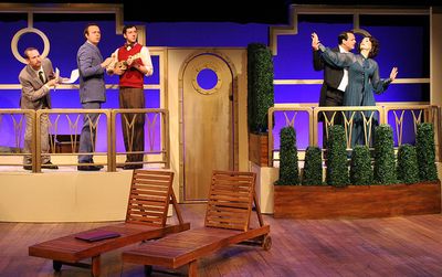Tanner Efinger as Gal, James Taylor Odom as Turai, Sam Balzac as Adam, Briana Gantswe Photo