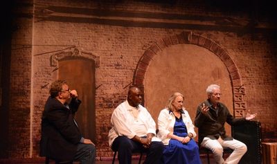 James Morgan, Akin Babatunde , Katherine Owens and Alan Govenar Photo