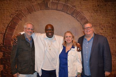 Alan Govenar, Akin Babatunde, Katherine Owens and James Morgan Photo