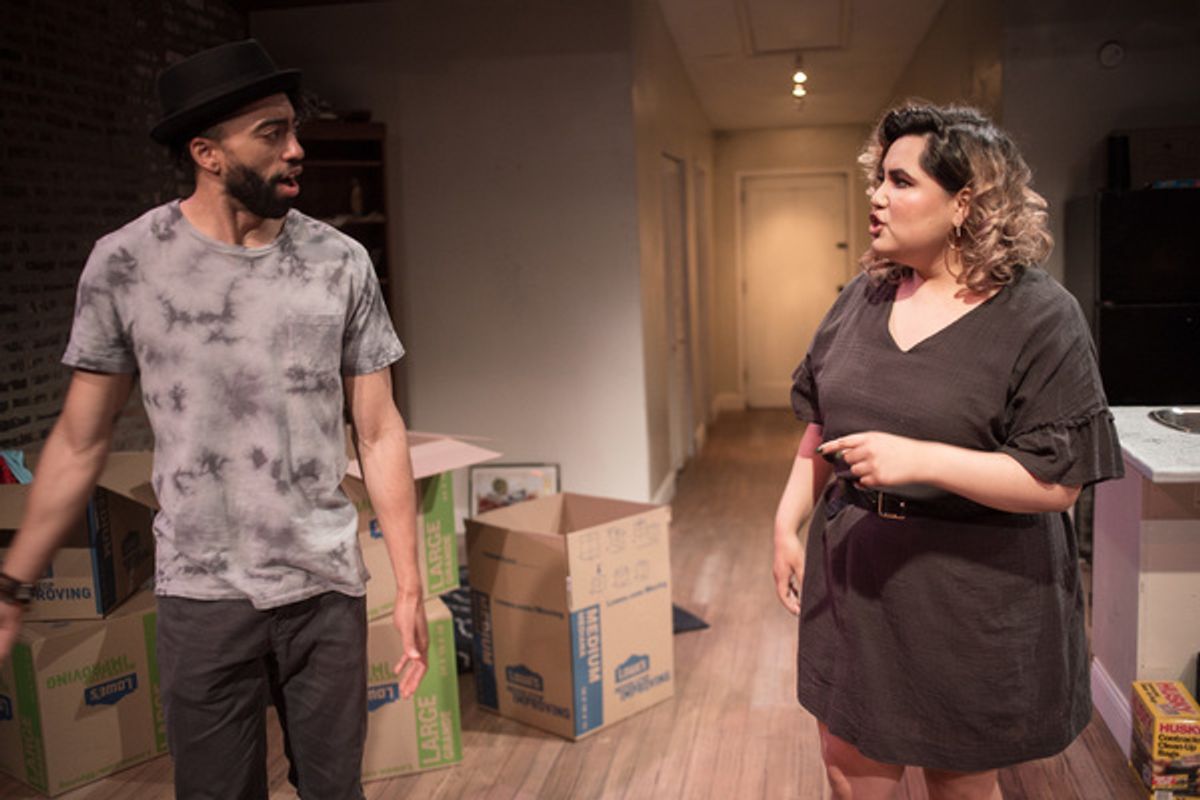 Rashaad Hall and Karen Rodriguez at 