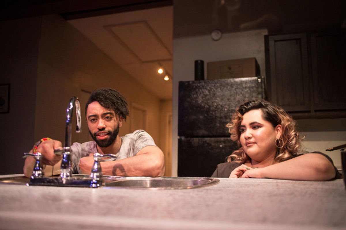 Rashaad Hall and Karen Rodriguez at 