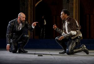 Corey Stoll and Chukwudi Iwuji @ BroadwayWorld Corey Stoll and Chukwudi Iwuji Photo