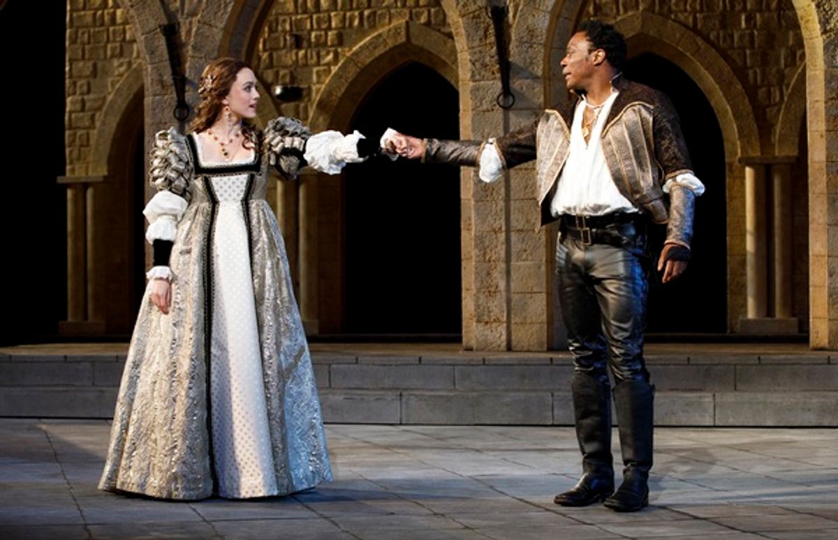 Heather Lind and Chukwudi  at 