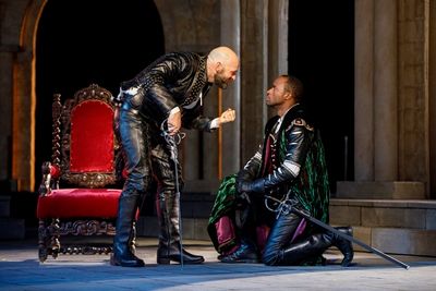 Corey Stoll and Motell Foster Photo