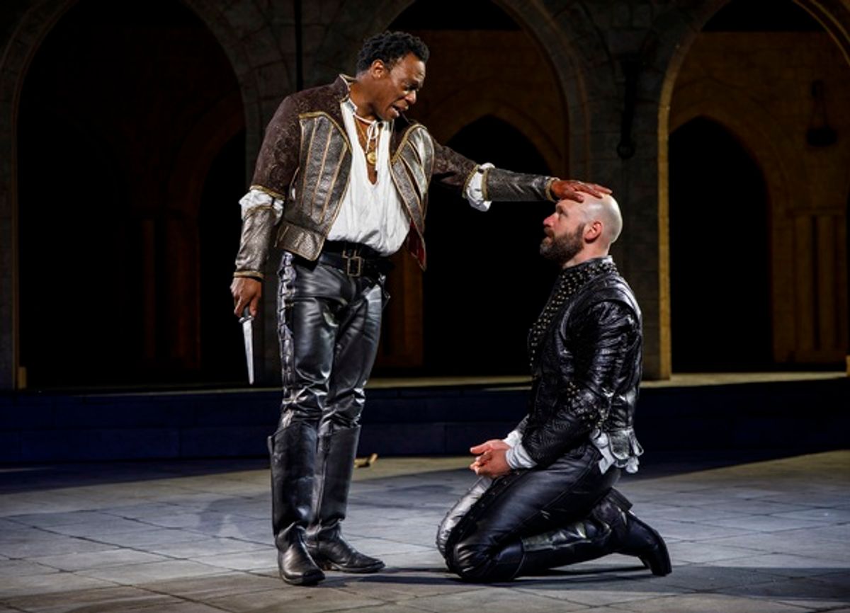 Chukwudi Iwuji and Corey Stoll at 