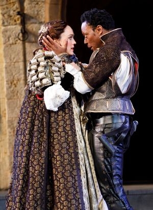 Heather Lind and Chukwudi Iwuji @ BroadwayWorld Heather Lind and Chukwudi Iwuji Photo