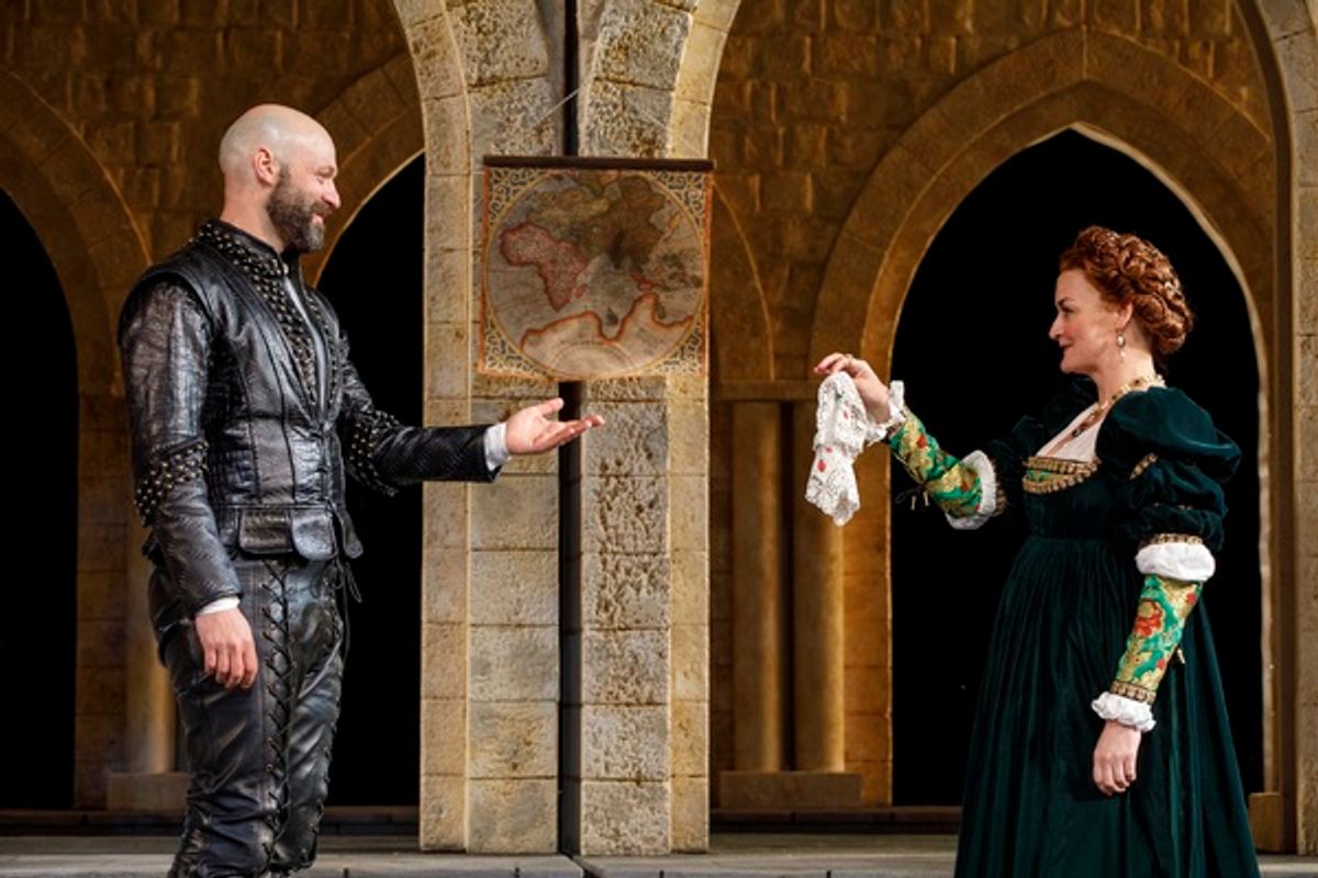 Corey Stoll and Alison Wright at 