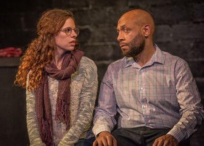 Tallie Gabriel & Russell Jordan in What Happened That Night. Photo by Clinton B Photo Photo