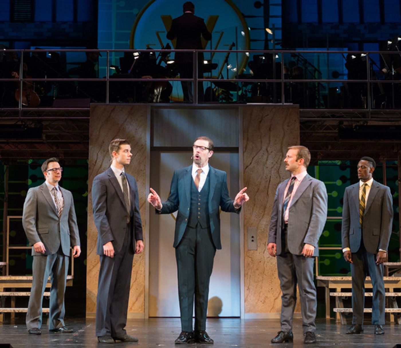 Photo Flash: Wolfe, Astin, Urie and Cast Shine in Kennedy Center's HOW TO SUCCEED IN BUSINESS WITHOUT REALLY TRYING Photo Flash: Wolfe, Astin, Urie and Cast Shine in Kennedy Center's HOW TO SUCCEED IN BUSINESS WITHOUT REALLY TRYING Image
