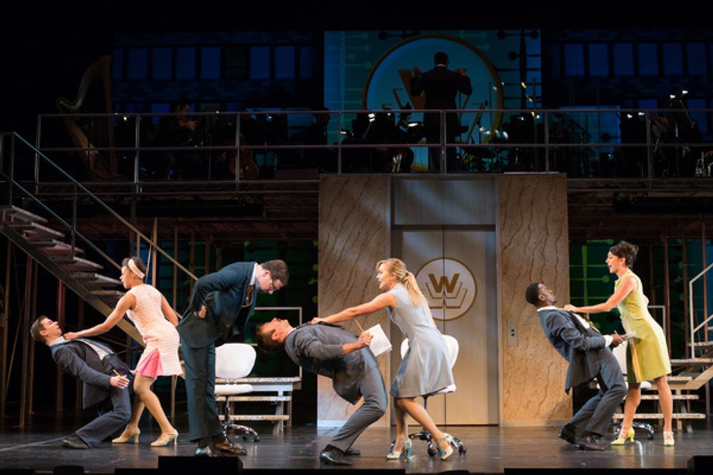 Photo Flash: Wolfe, Astin, Urie and Cast Shine in Kennedy Center's HOW TO SUCCEED IN BUSINESS WITHOUT REALLY TRYING Photo Flash: Wolfe, Astin, Urie and Cast Shine in Kennedy Center's HOW TO SUCCEED IN BUSINESS WITHOUT REALLY TRYING Image