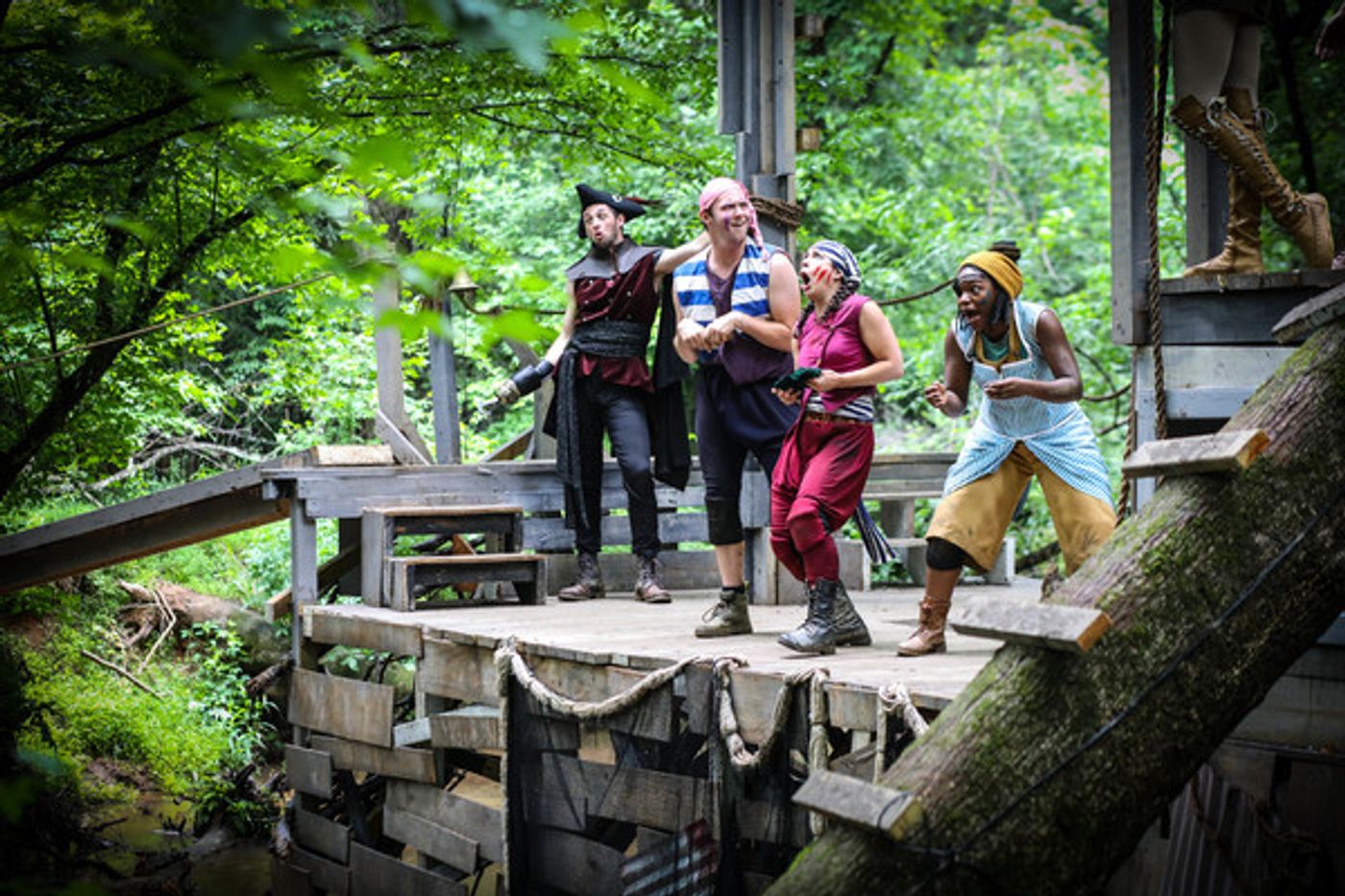 Photo Flash: Serenbe Dives Into PETER PAN: A WORLD PREMIERE MUSICAL PIRATE ADVENTURE!  Image